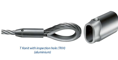 Алюминиевый сплав 3,1 T и наконечники для проволоки TKH EN 13411-3