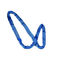 слинг круга полиэстера 8T, бесконечный голубой круглый слинг в 1,7 метра