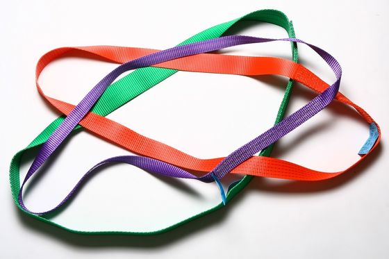 Сертифицированный полиэстерный шланг для подъема крана с сертификацией испытания на прочность перед поставкой